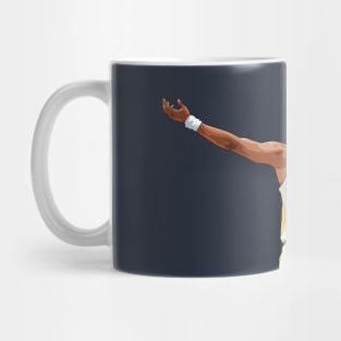 Jordan Poole Spread Arms White Qiangy Mug